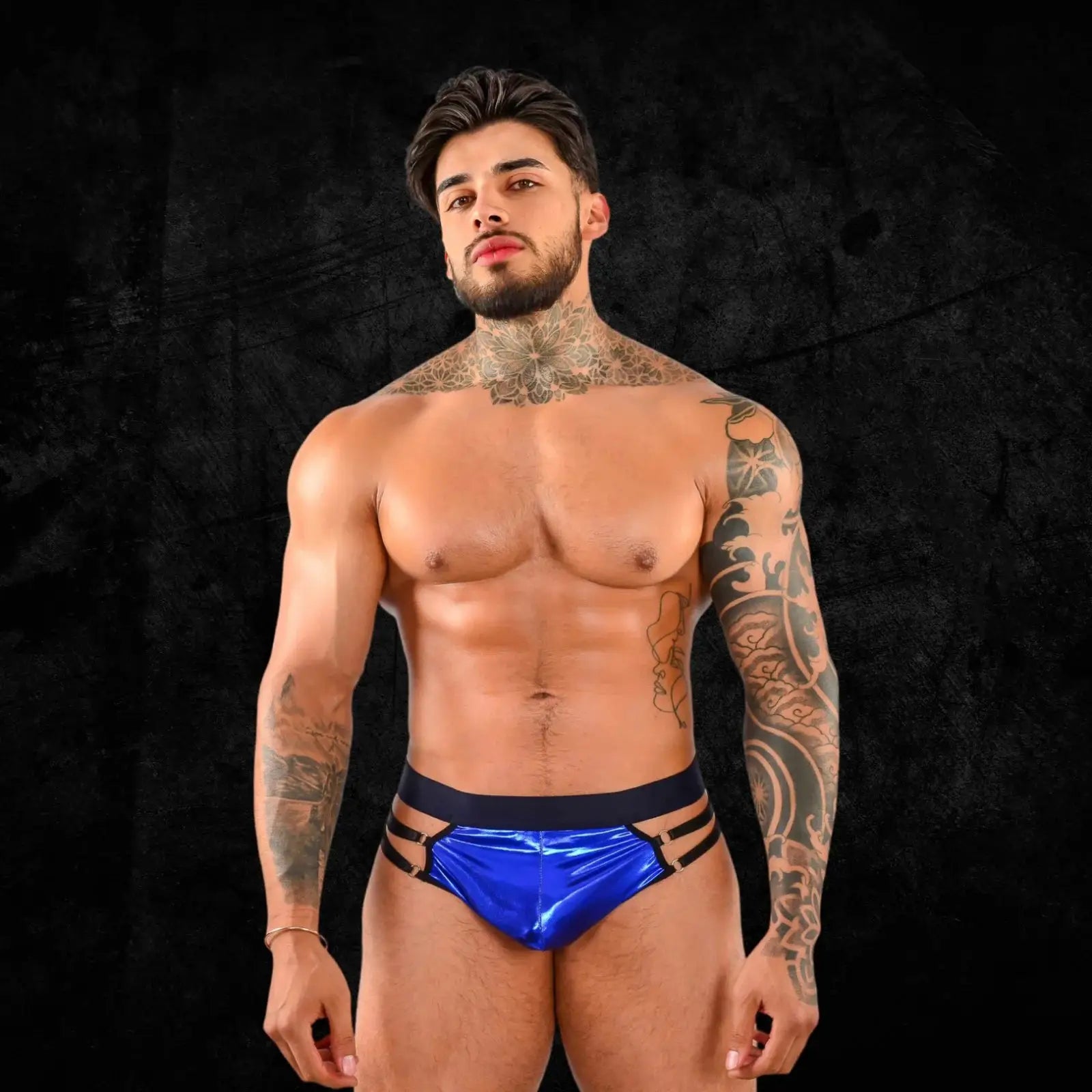 Andy Tanga Con Tirantes Doble Materiales Elásticos Y Suaves by lamoresex